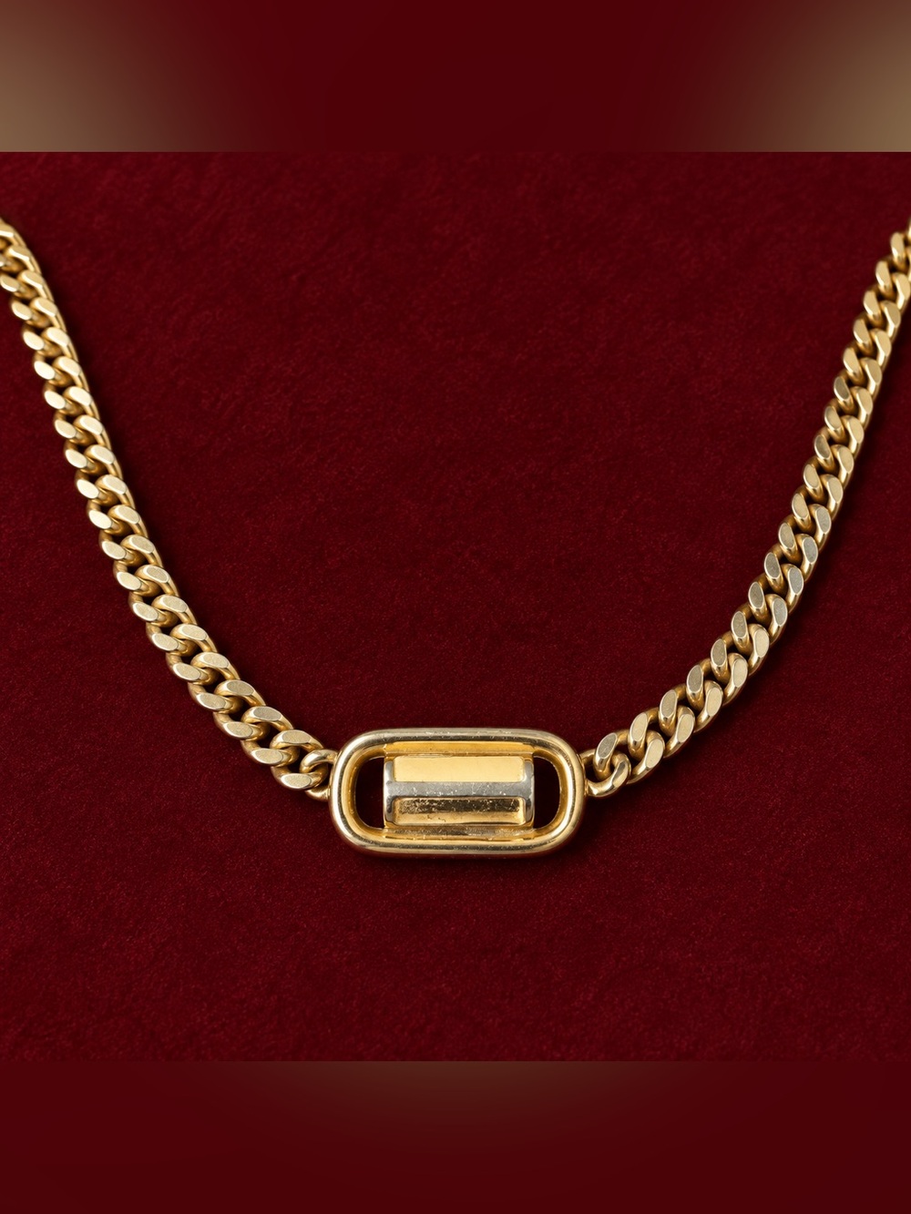 Dior Gold Chain Necklace
